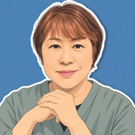 カスタマーサポートの北原幸子（イラスト）