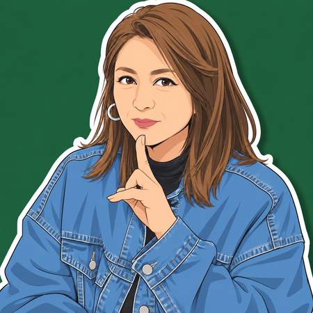 カスタマーサポートの松村美江（イラスト）